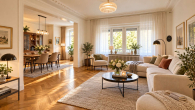 Wohnesszimmer gestaged