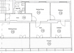 Grundriss WE19 - -I| ÜBER DEN WOLKEN || Tolle Terrassen-Wohnung || City Appartements |I-
