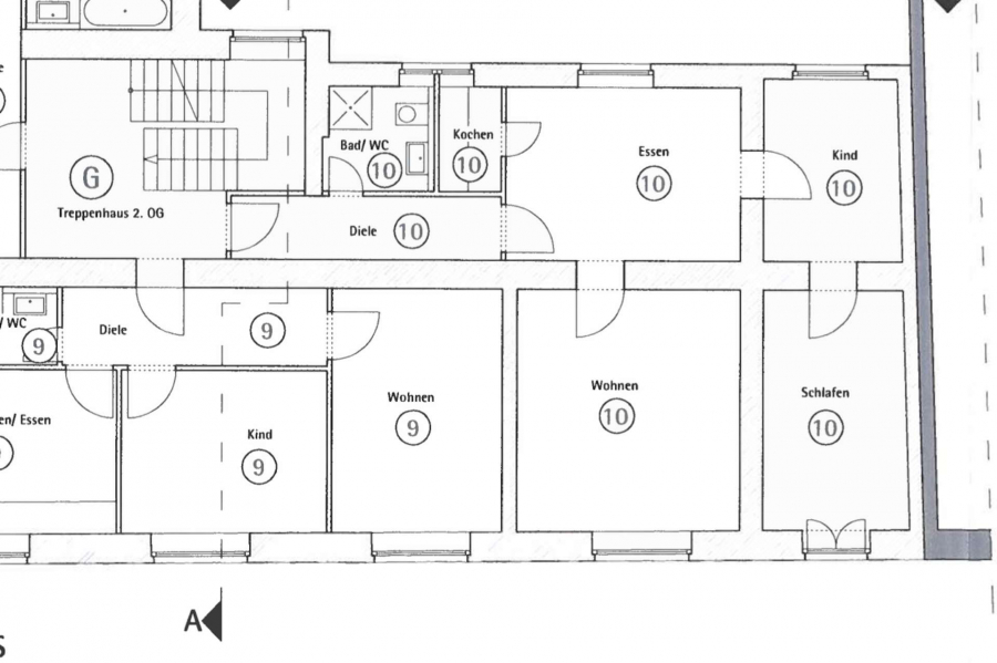 Grundriss WE10