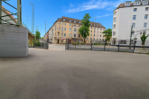 Aussicht vom Grundstück