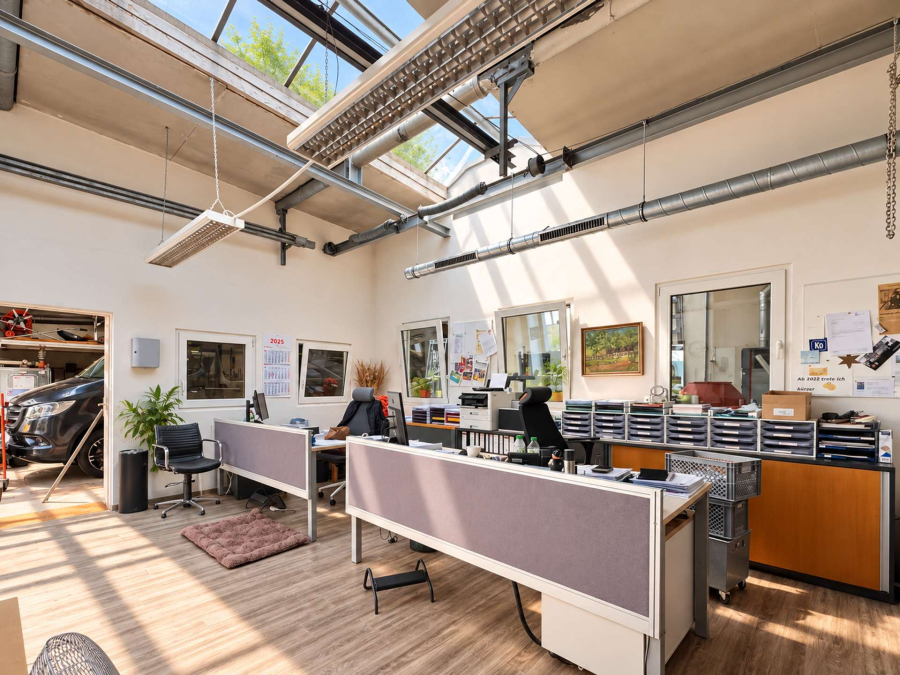 Büro gestaged