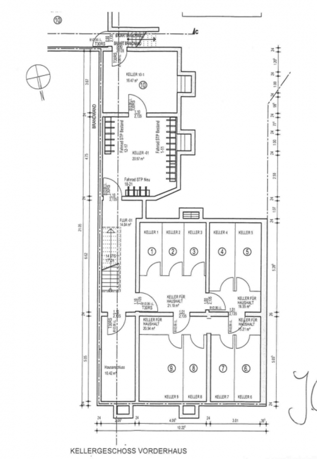 Grundriss - Keller