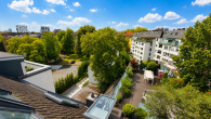 Hinterhof - -I| JETZT VORMERKEN || Penthouse-Maisonette mit großem Dachgarten || ZOO SKY |I-