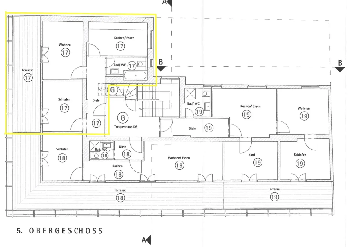 Grundriss WE17