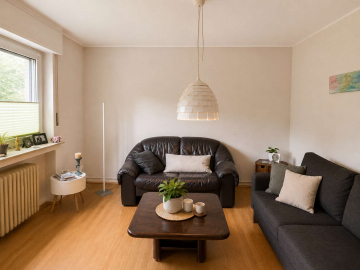 2 ZI ERDGESCHOSS WOHNUNG MIT BALKON & GARTEN – IN DÜSSELDORF, 40489 Düsseldorf, Erdgeschosswohnung