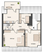 Grundriss DG - ***HIER MÖCHTE ICH LEBEN – TOP 3 ZIMMER WOHNUNG MIT DACHTERRASSE****