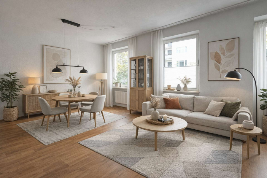 Wohn- und Esszimmer