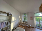 Wohnzimmer - 3-Zimmer-Wohnung mit Balkon – Top Lage in Düsseldorf