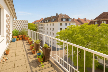 || WERTANLAGE || Wohnung mit Balkon und Perspektive || CITY APPARTEMENTS ||, 40215 Düsseldorf, Penthousewohnung