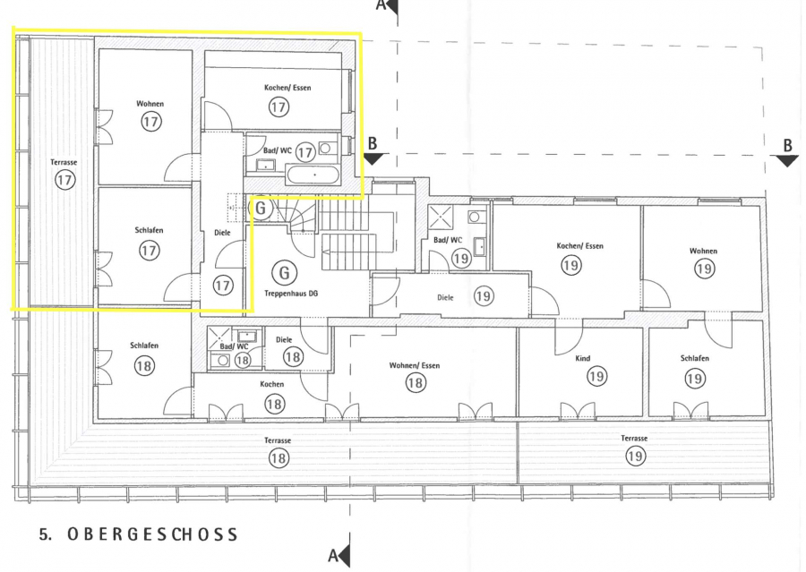 Grundriss WE17
