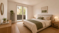 Schlafzimmer möbliert - || HAPPY PLACE || Eigentumswohnung mit Perspektive || DÜSSELTALER HEIM ||