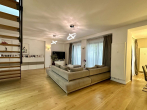 Wohnzimmer - Einzigartiges Loft mit perfekter Raumaufteilung, zwei Terrassen und Parkplatz
