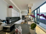 Küche - Einzigartiges Loft mit perfekter Raumaufteilung, zwei Terrassen und Parkplatz
