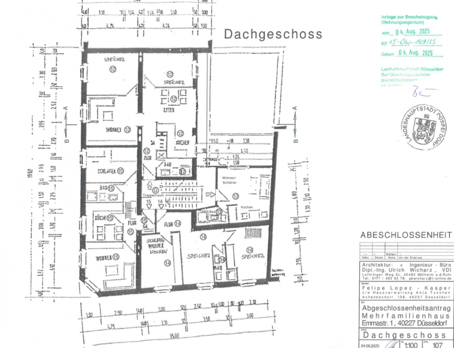 Grundriss 3.OG - DG