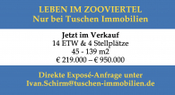 Projekt Leben im Zooviertel - -I| 3AUF1SCHLAG || Drei tolle Whg-en im DG || LEBEN IM ZOOVIERTEL |I-