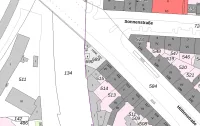 Flurkarte Hüttenstraße