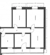Grundriss - Zentral gelegene 3-Zimmer-Wohnung mit Balkon