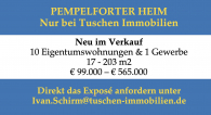 Projekt Pempelforter Heim - -I| SOFORT FREI || Perfekt geschnittene 2-Zi-Whg mit Balkon || PEMPELFORTER HEIM |I-