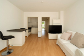 Wohnzimmer B2 - -I| KLEIN ABER FEIN || Toll geschnittene Mansarde || WOHNEN IM FH-VIERTEL |I-